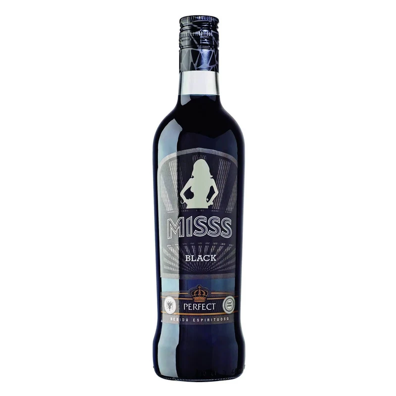 Miss Black Wild Berry Spirit Drink 700ml 20% ABV