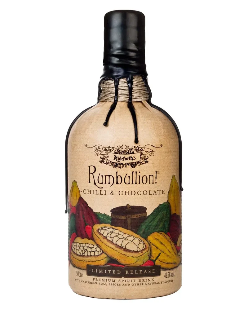 Rumbullion Chilli & Chocolate Rum, 50 cl