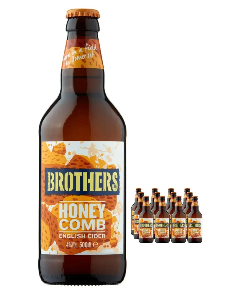 Brothers Honeycomb Cider Multipack, 12 x 500 ml