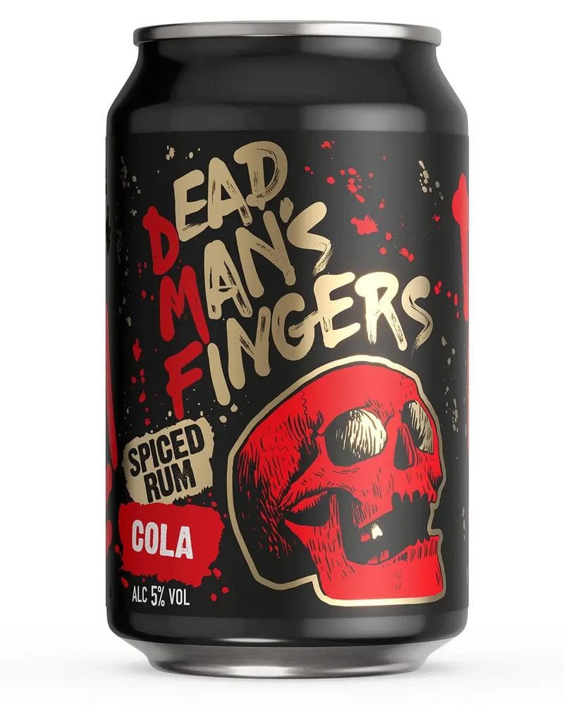 Dead Man’s Fingers Spiced Rum with Cola, 330 ml