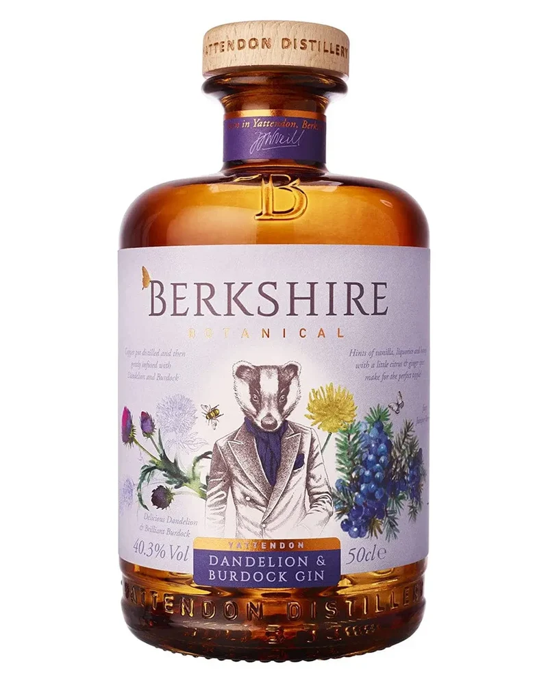 Berkshire Botanical Dandelion & Burdock Gin, 50 cl