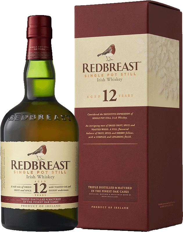 Redbreast 12 Year Old Single Pot Still 70cl