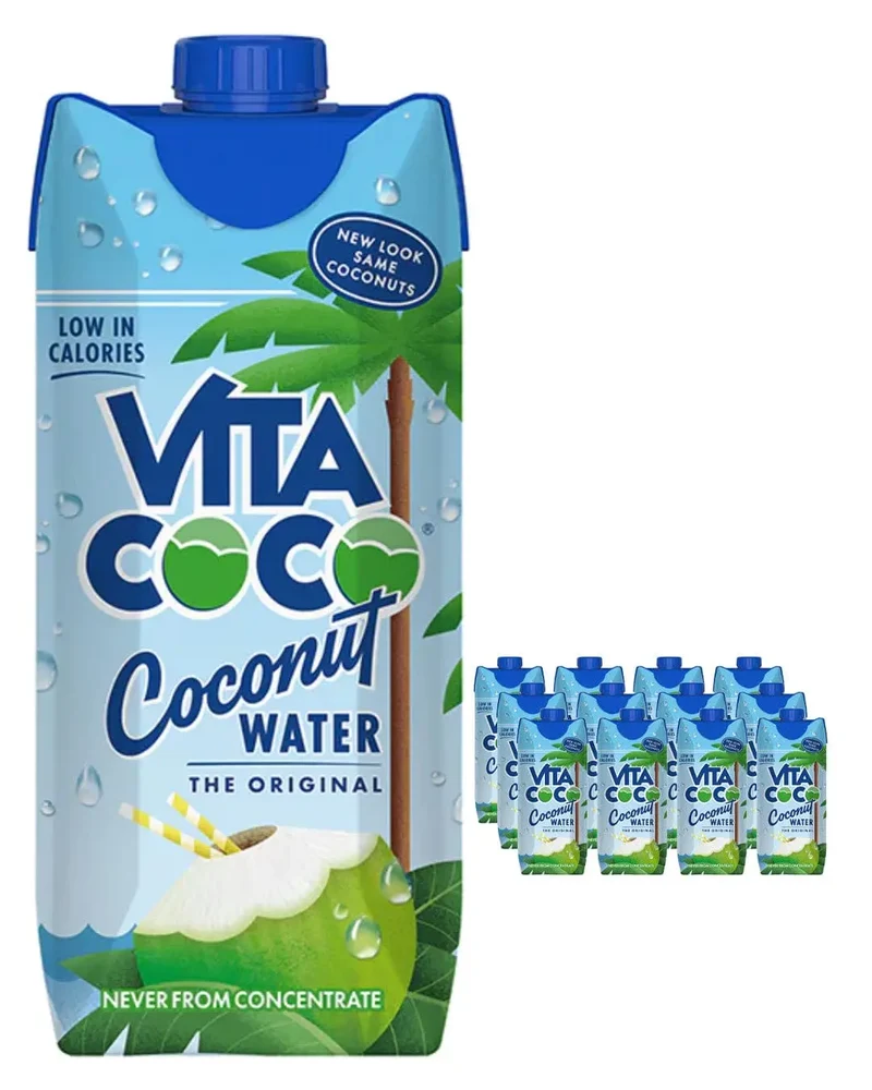 Vita Coco Pure Coconut Water Multipack, 12 x 330 ml