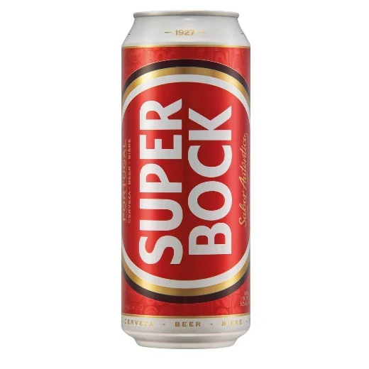 Super Bock Original Lager 500ml Can 5.2% ABV