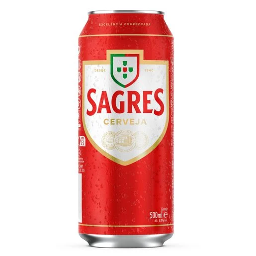 Sagres Lager 500ml 5% ABV