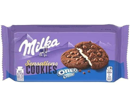 Milka Cookies Sensations Oreo 156g