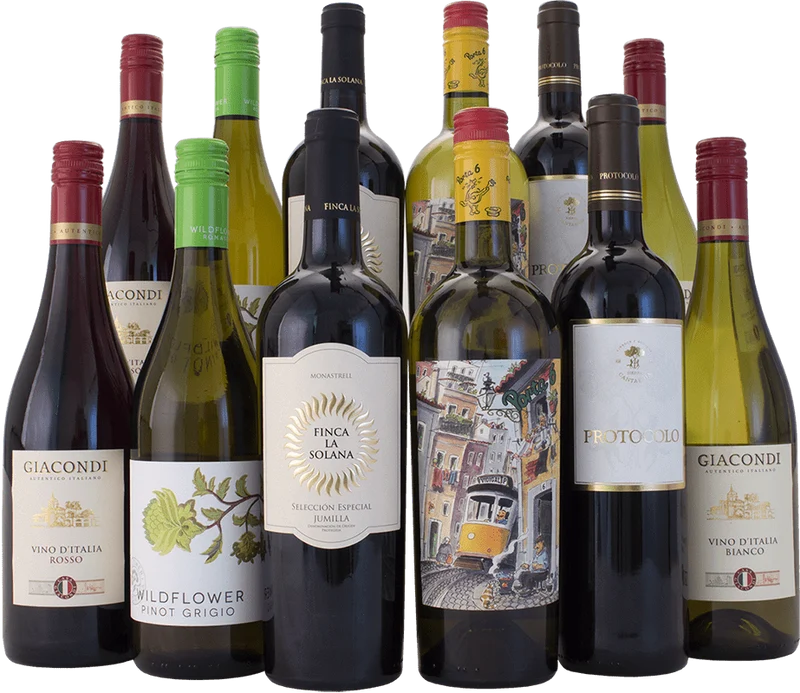 Wine Rack Pack - 12 Bottle Case