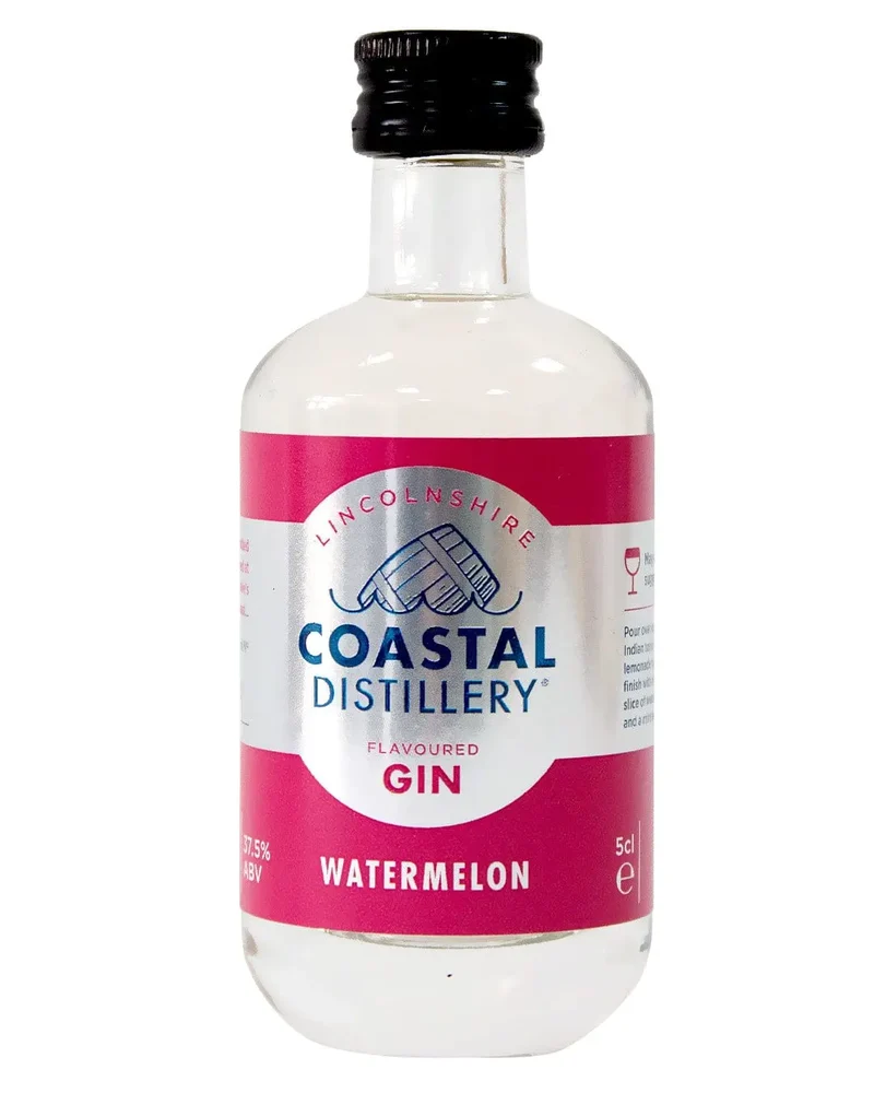 Coastal Distillery Watermelon Gin Miniature, 5 cl