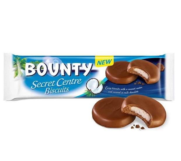 Bounty Secret Centre Biscuits 132g