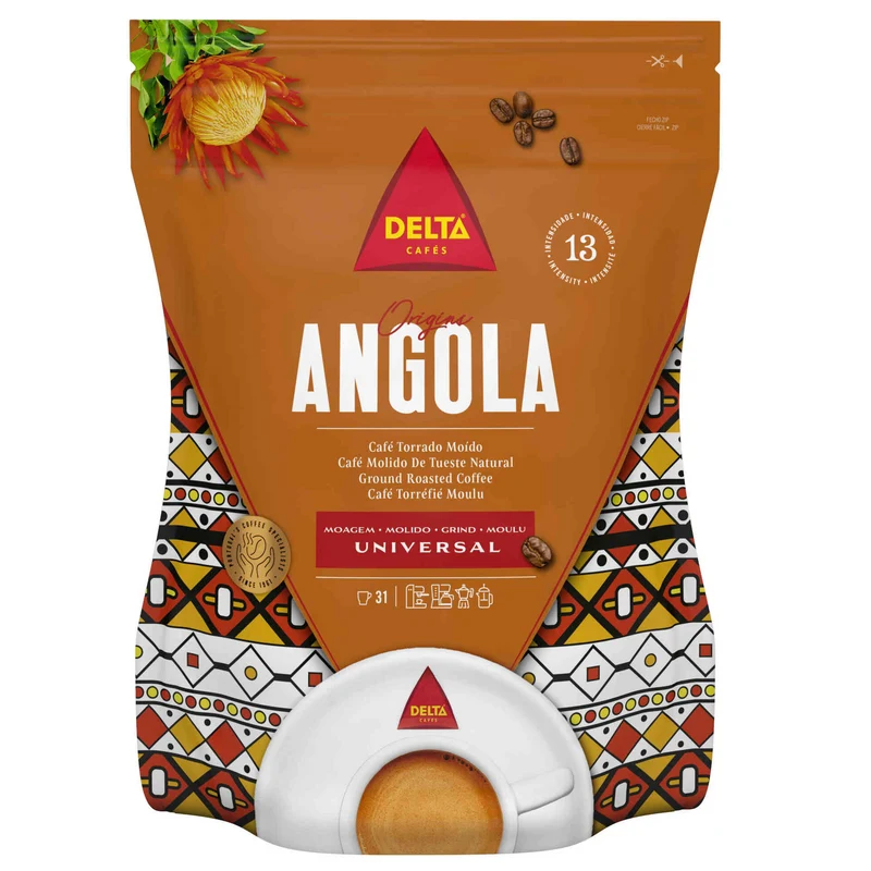 Delta Angola Ground Coffee Universal Grind Intensity 13 220g