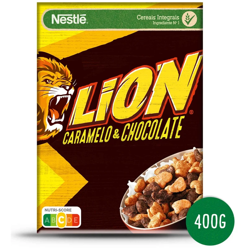 Nestlé Lion Caramel and Chocolate Cereal 400g