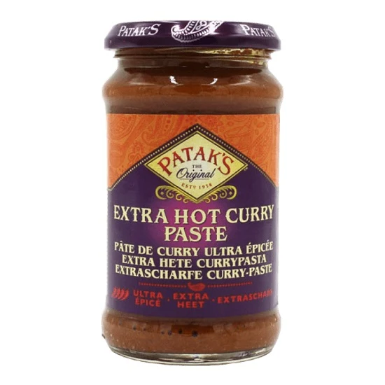 Patak's Extra Hot Curry Paste 283g