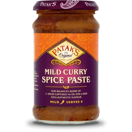 Patak's Mild Curry Spice Paste 283g
