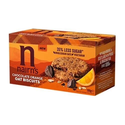 Nairn's Chocolate Orange Oat Biscuits 200g