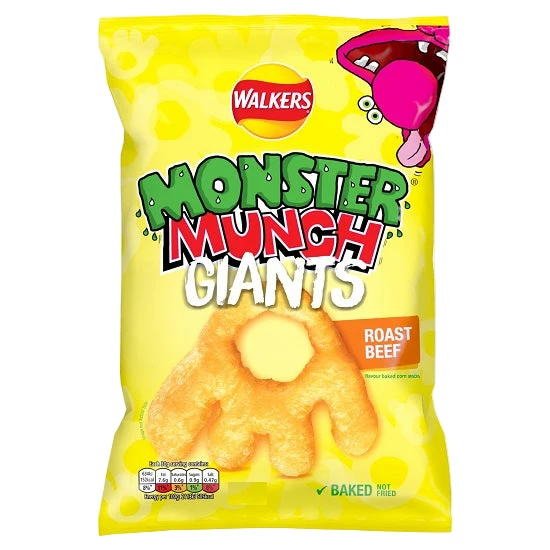 Walkers Monster Munch Roast Beef 22g