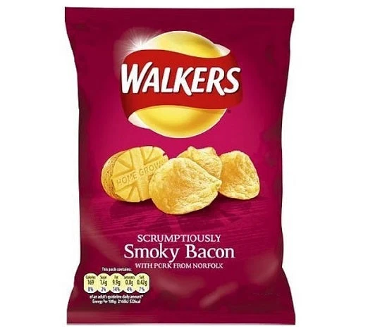 Walkers Smoky Bacon Crisps 25g