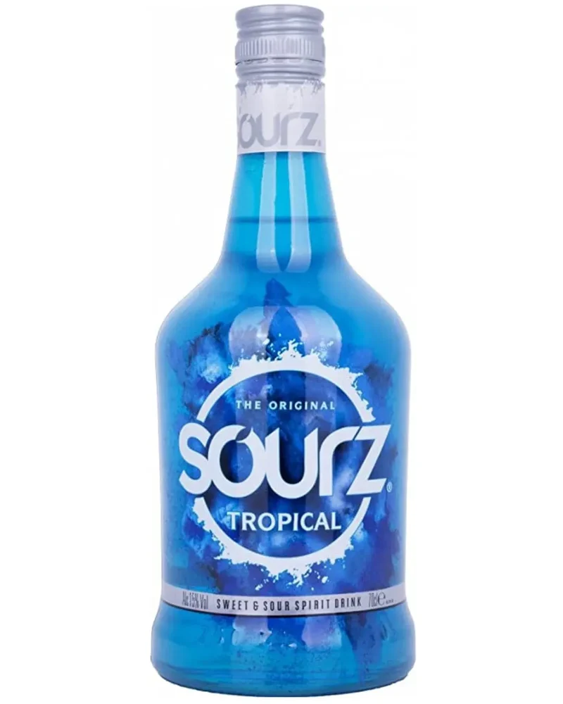 Sourz Tropical Blue Liqueur, 70 cl