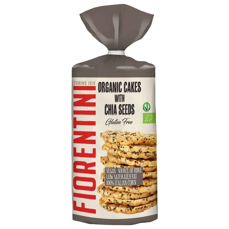 Fiorentini Gluten Free Corn and Chia Cakes 120g