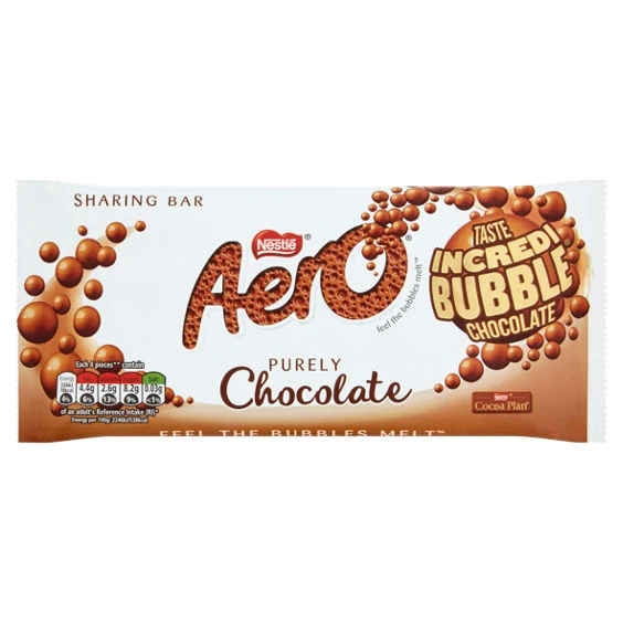 Nestlé Aero Milk Chocolate 90g