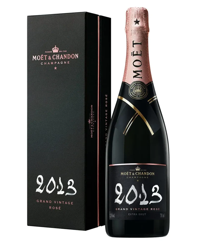 Moët & Chandon Grand Vintage Rosé 2013 Champagne in Gift Box, 75 cl