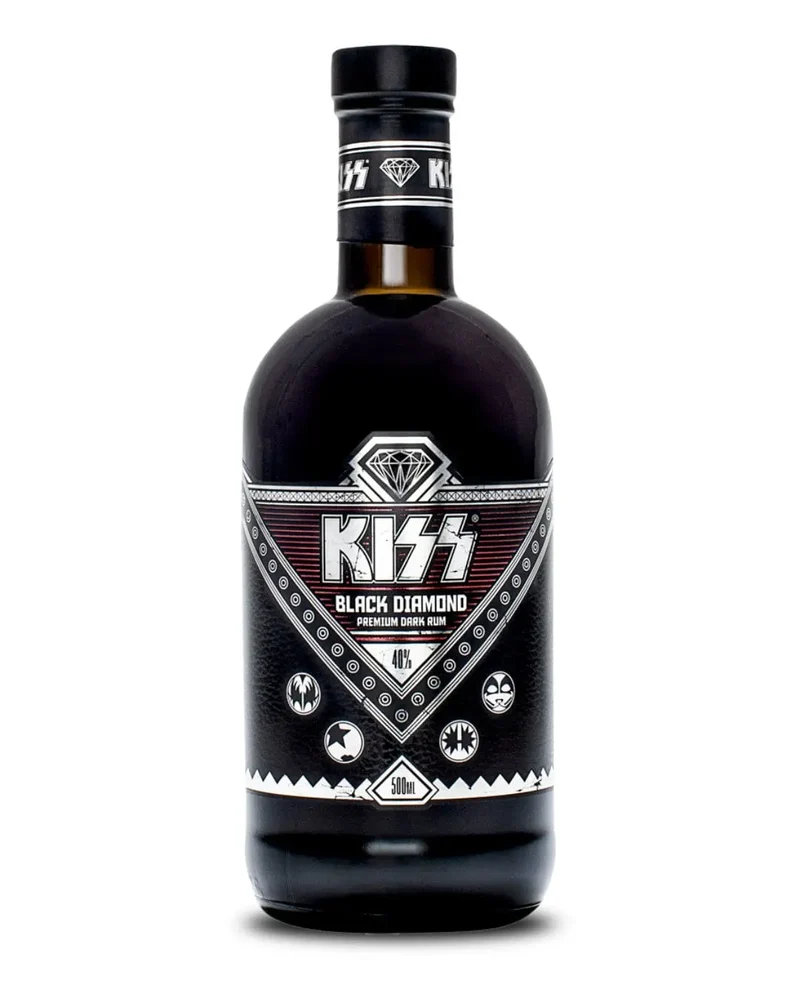 Kiss Black Diamond Rum, 50 cl
