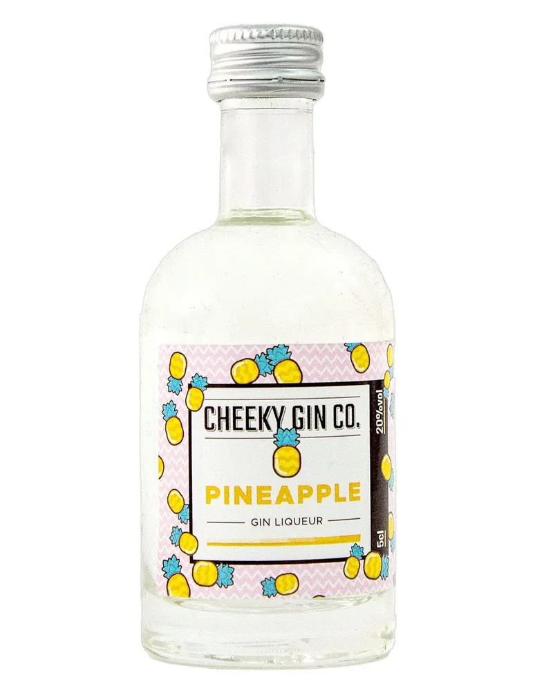 The Cheeky Gin Co. Pineapple Gin Liqueur Miniature, 5 cl