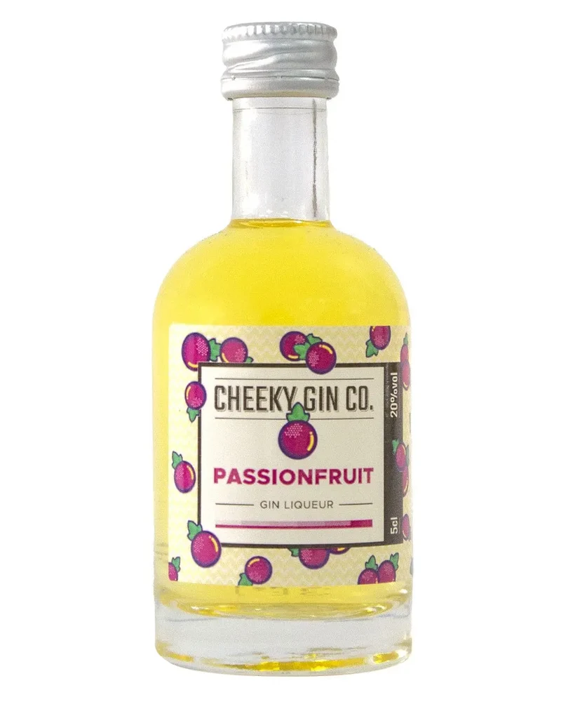 The Cheeky Gin Co. Passionfruit Gin Liqueur Miniature, 5 cl