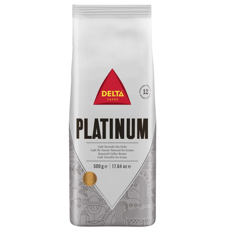 Delta Platinum Coffee Beans 500g