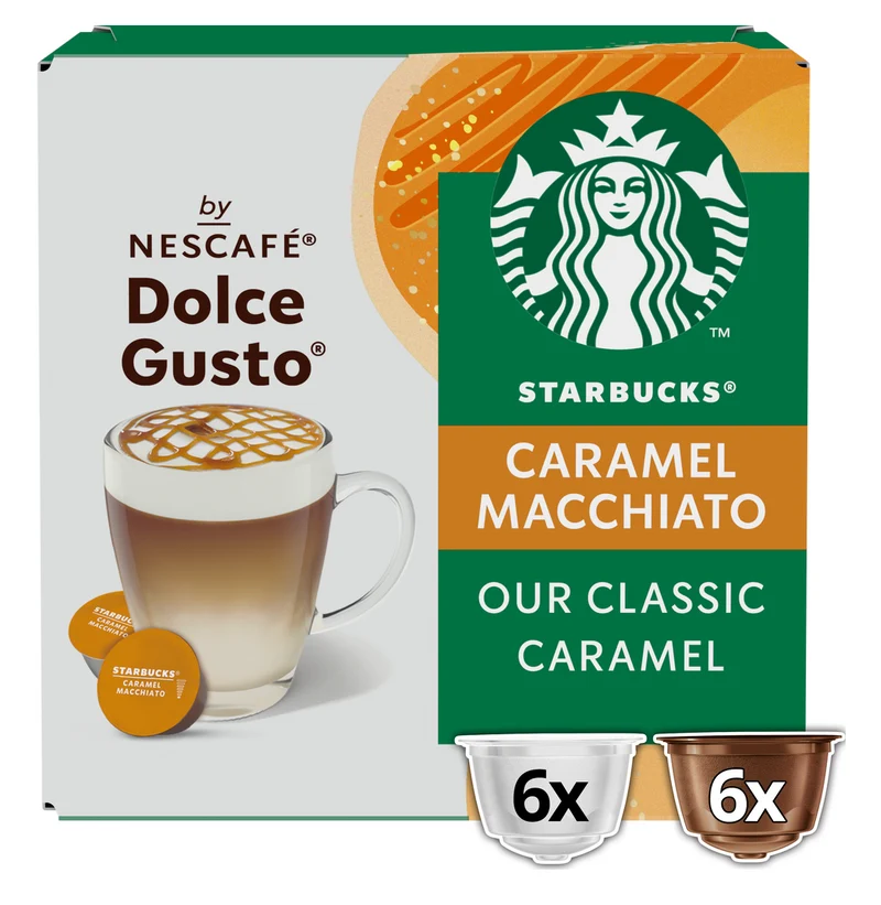 Starbucks Caramel Macchiato by Nescafé Dolce Gusto 12 Capsules