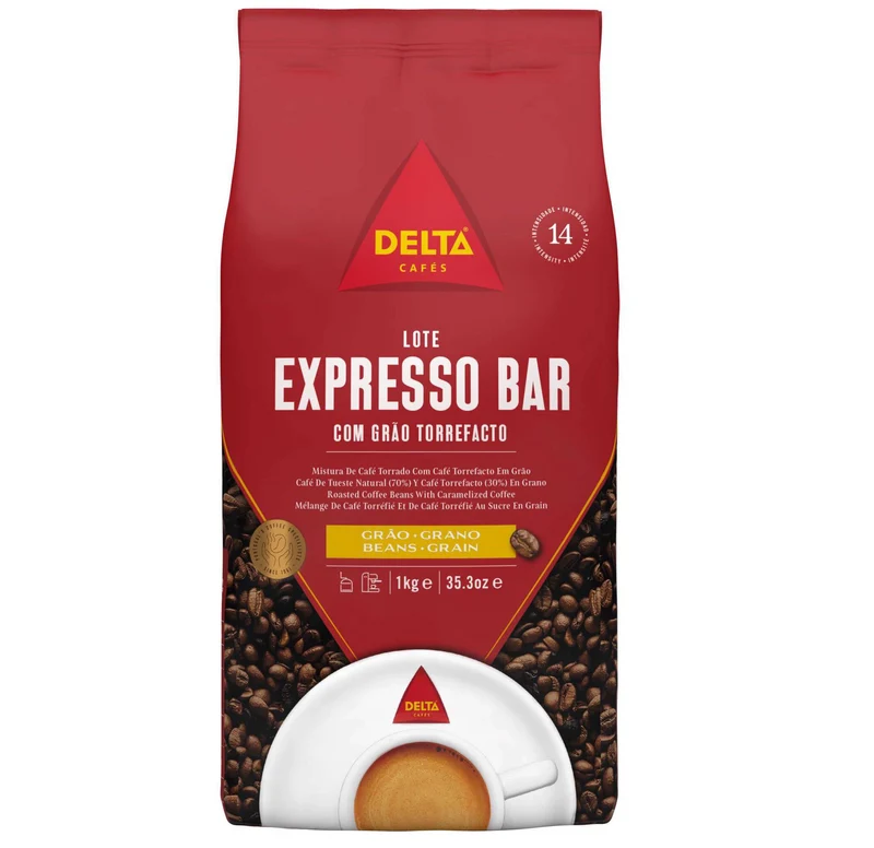 Delta Espresso Bar Coffee Beans 1kg