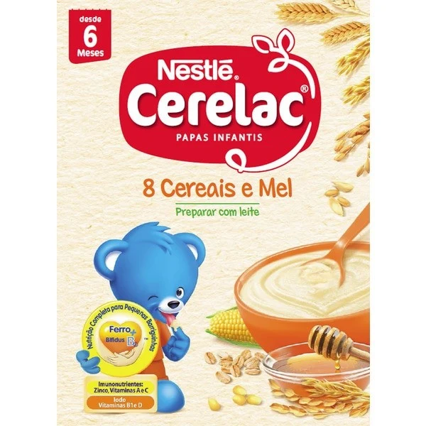 Nestlé Cerelac 8 Cereals and Honey 250g