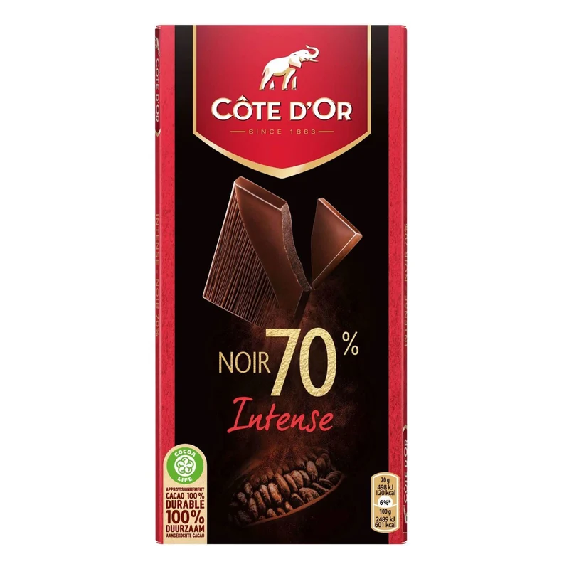 Côte d'Or 70% Cocoa Dark Chocolate 100g