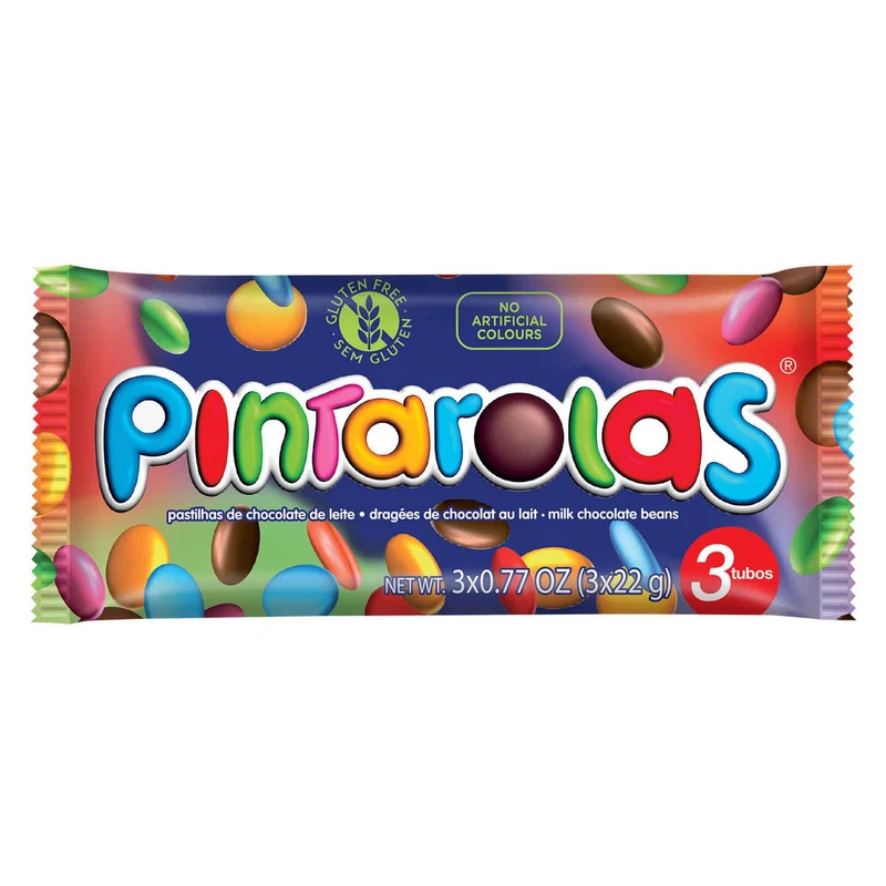 Pintarolas Milk Chocolate Dragées 3 x 22g