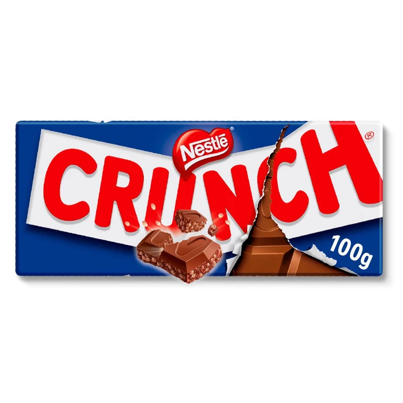 Nestlé Crunch Milk Chocolate 100g
