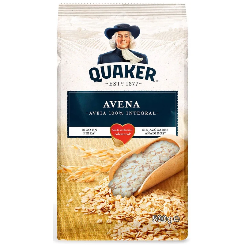 Quaker 100% Wholegrain Oat Flakes 500g