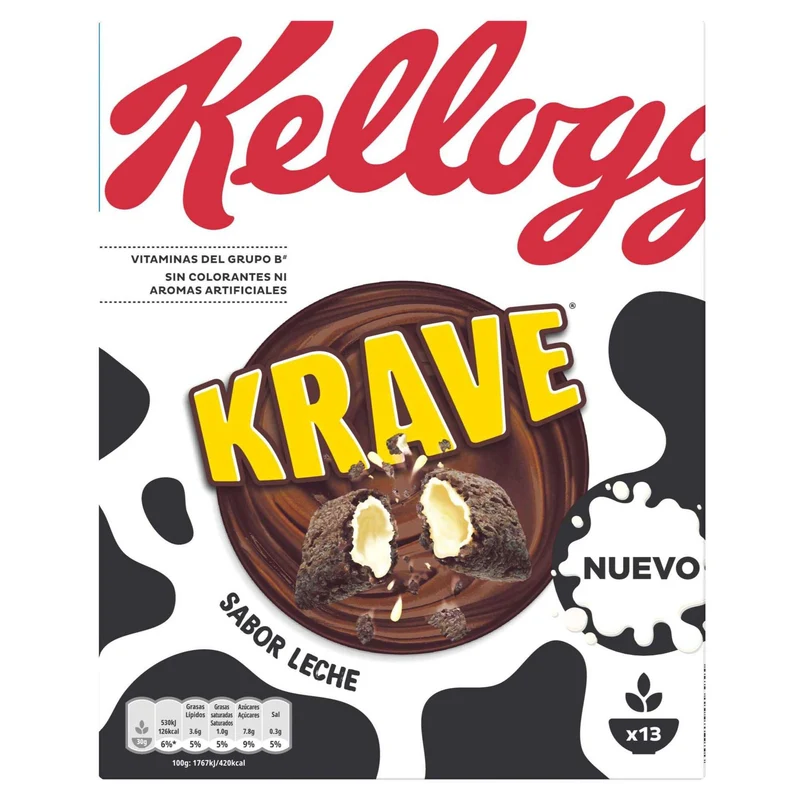 Kellogg's Krave Milk Chocolate 410g