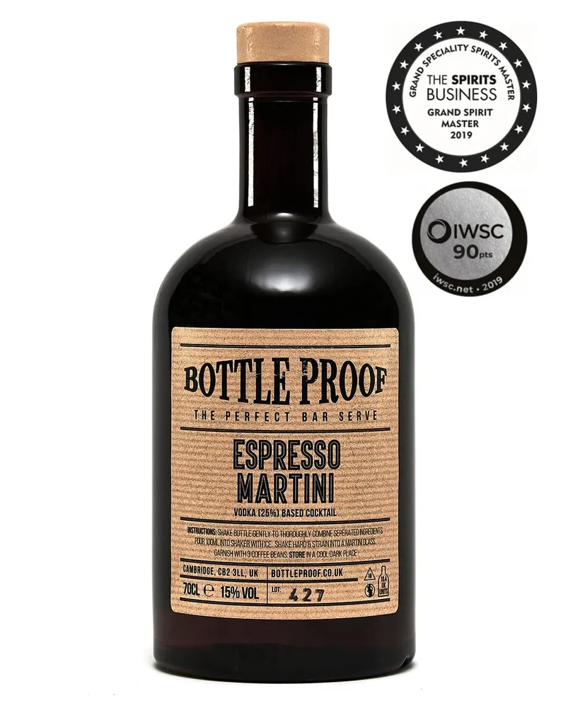 Espresso Martini, Bottleproof Cocktails, 70 cl
