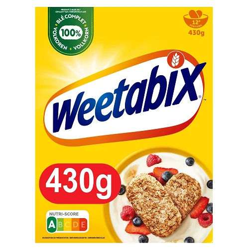 Weetabix Original Wholegrain Wheat Biscuits 430g
