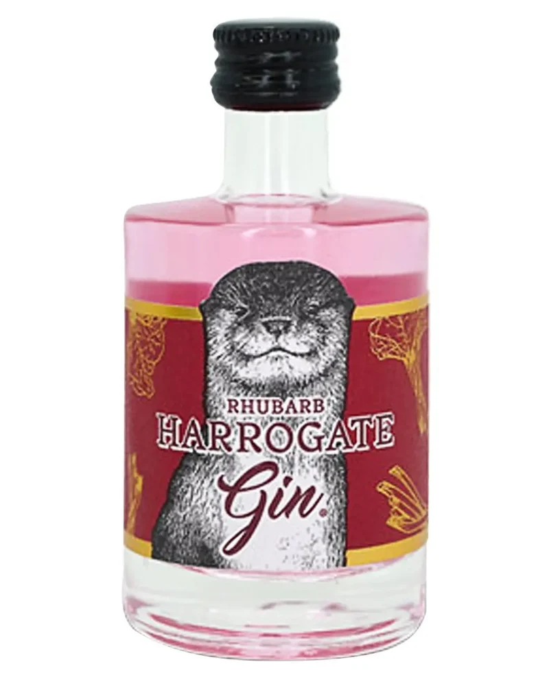 Harrogate Rhubarb Gin Miniature, 5 cl
