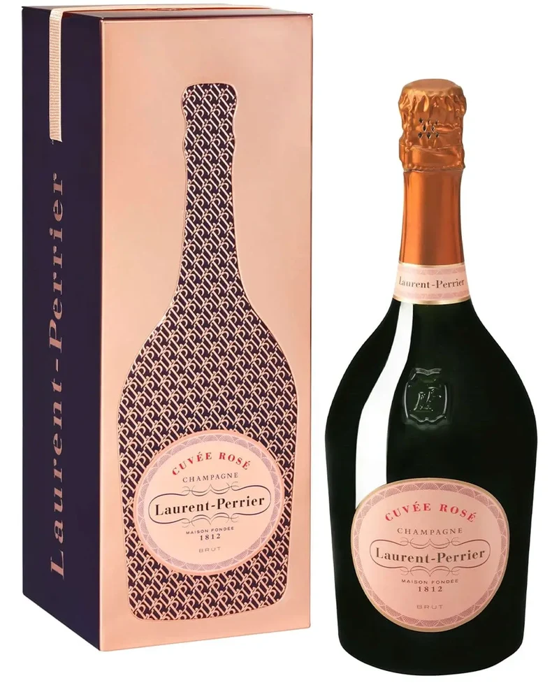 Laurent-Perrier Rosé Tin Gift Set Champagne, 75 cl