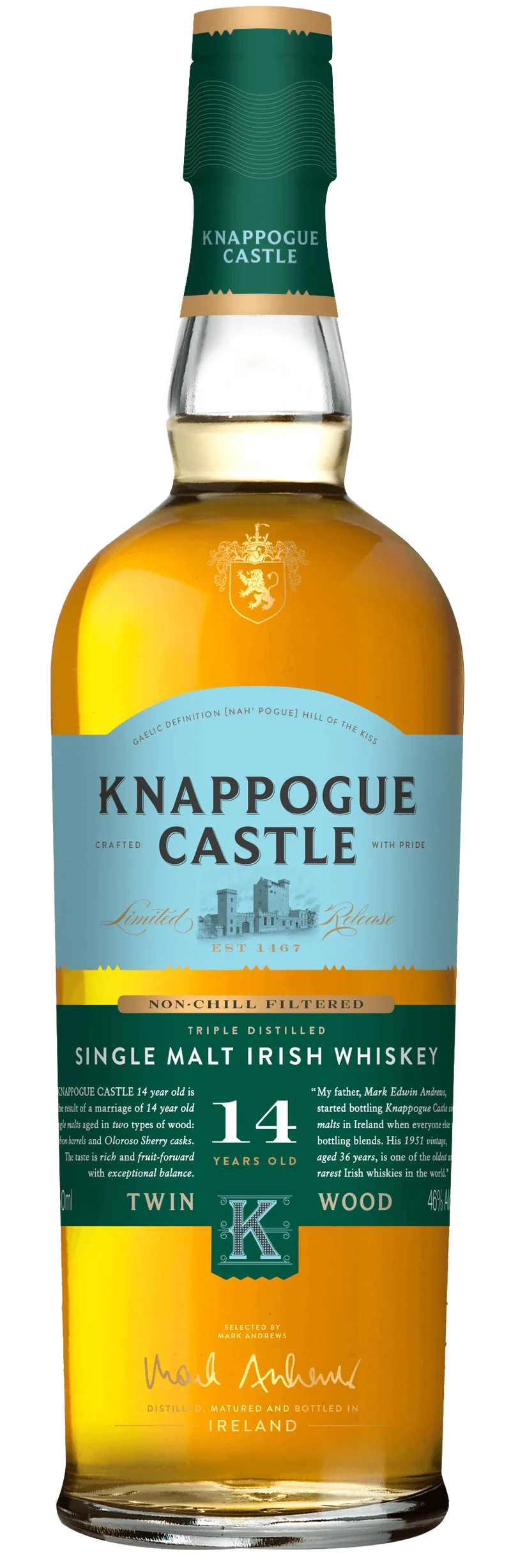 Knappogue Castle 14 Year Old 70cl