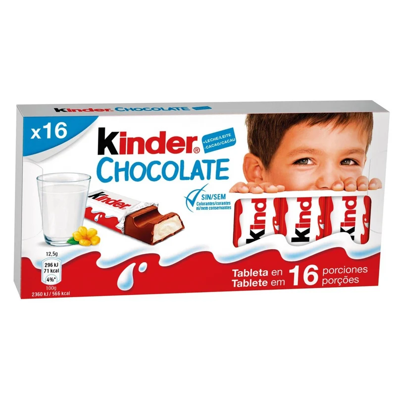 Kinder Chocolate 16 x 12.5g (200g)