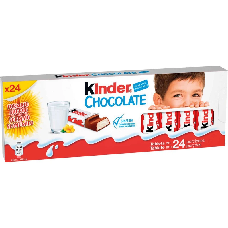 Kinder Chocolate 24 x 12.5g (300g)