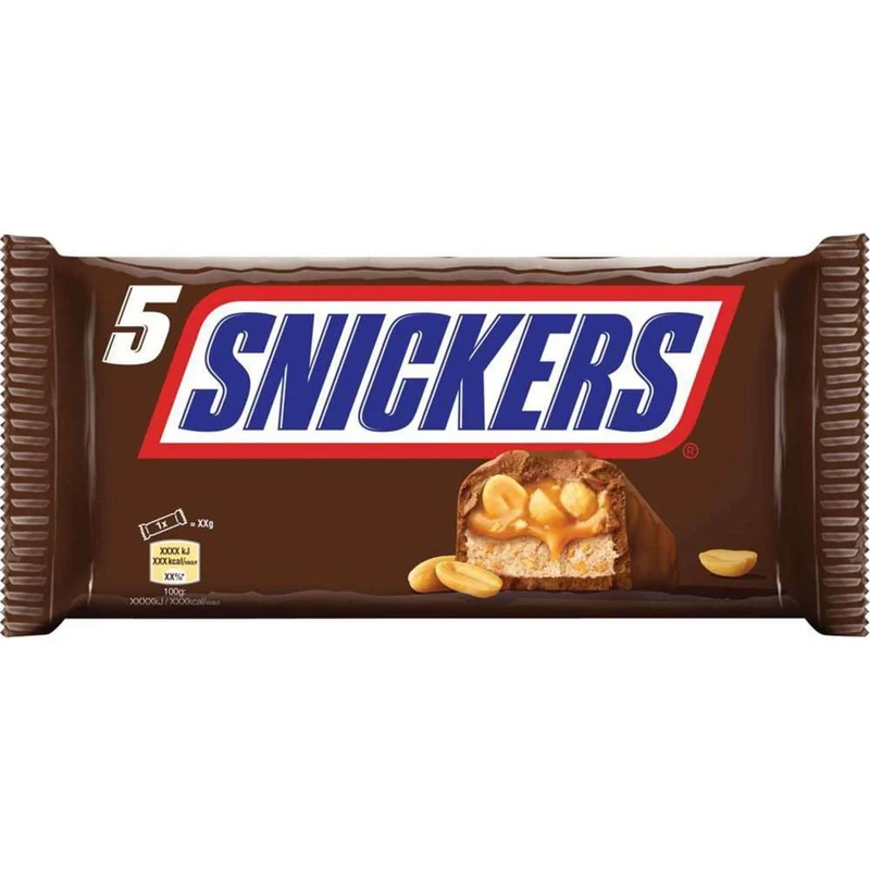 Snickers 5 x 50g (250g)