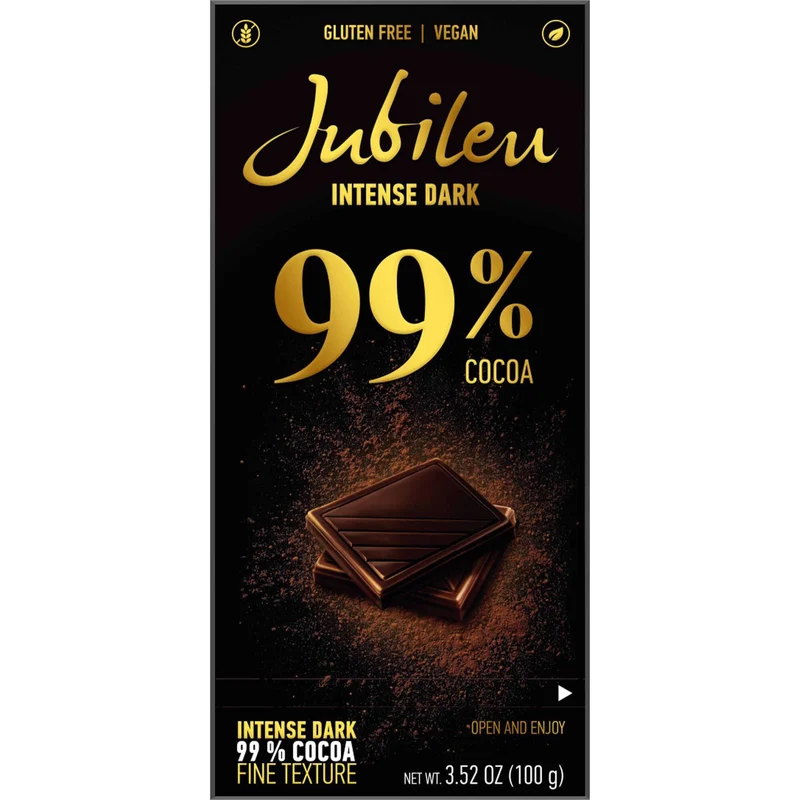 Jubileu 99% Cocoa Dark Chocolate 100g