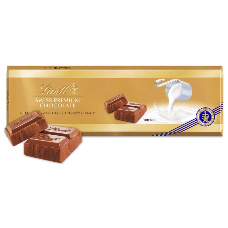 Lindt Gold Milk Chocolate 300g