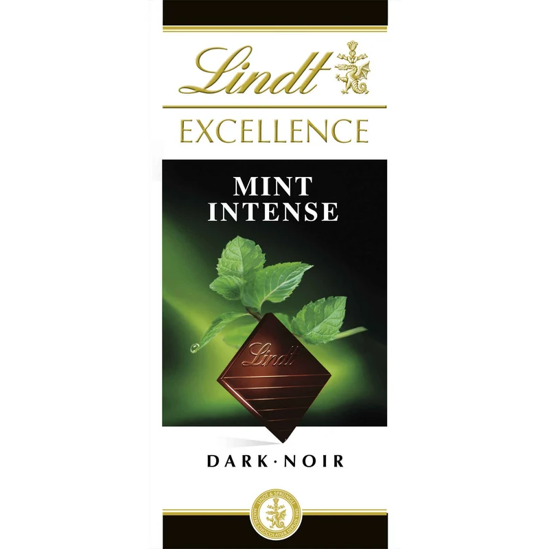 Lindt Excellence Mint Intense Dark Chocolate 100g