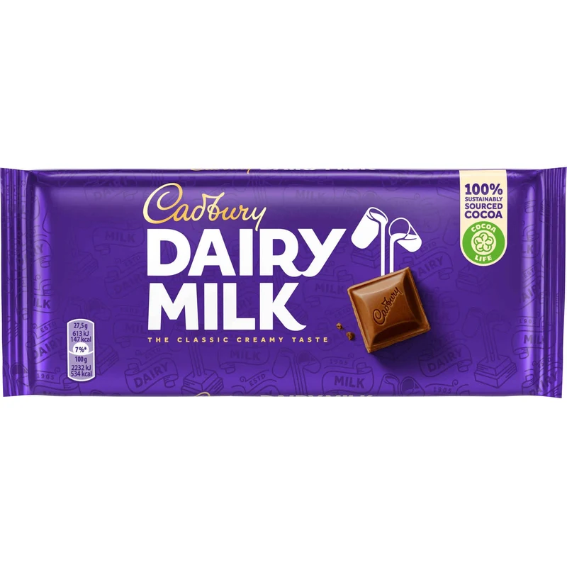 Cadbury Dairy Milk Chocolate 110g