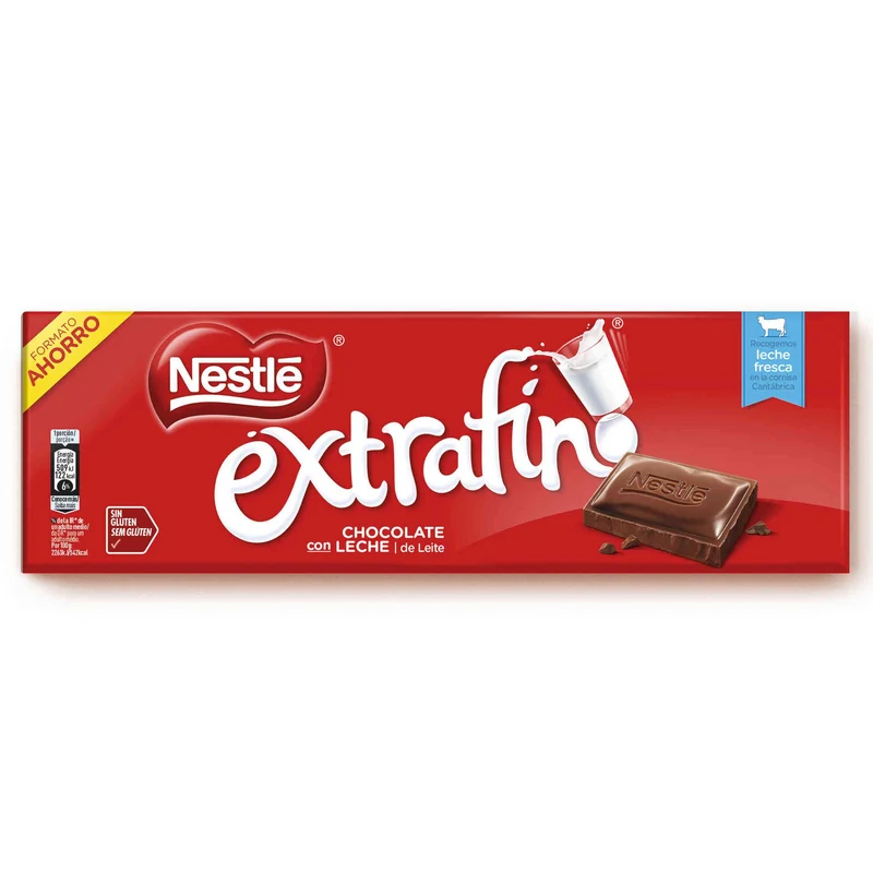 Nestlé Extrafino Milk Chocolate 250g