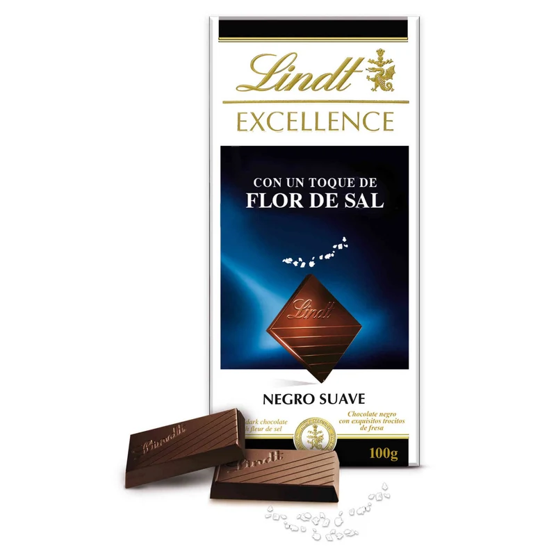 Lindt Excellence Dark Chocolate with Sea Salt 100g